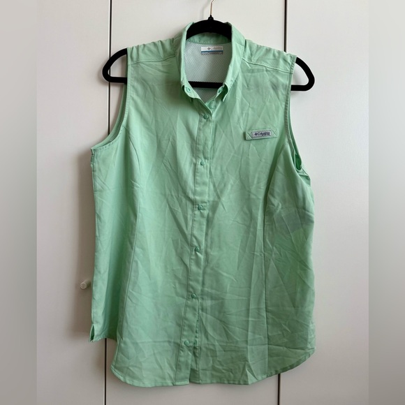 Columbia Tops - Columbia Women's Tamiami Sleeveless Top - Blue